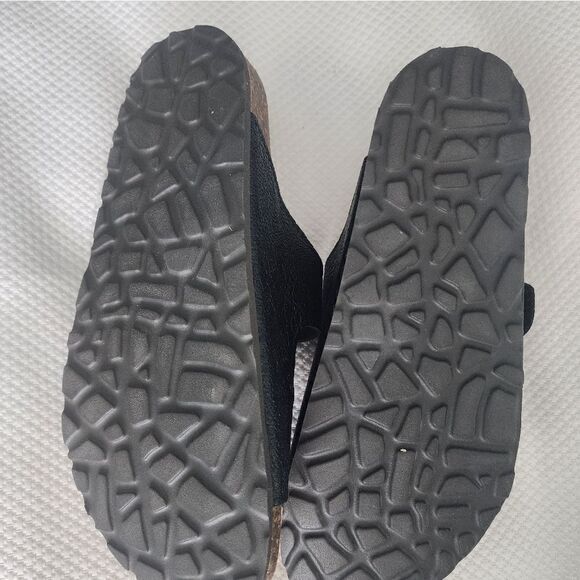 DUCCELLI Made in Italy Jaimee leather comfort lagenlook buckle Sandals - Picture 7 of 7